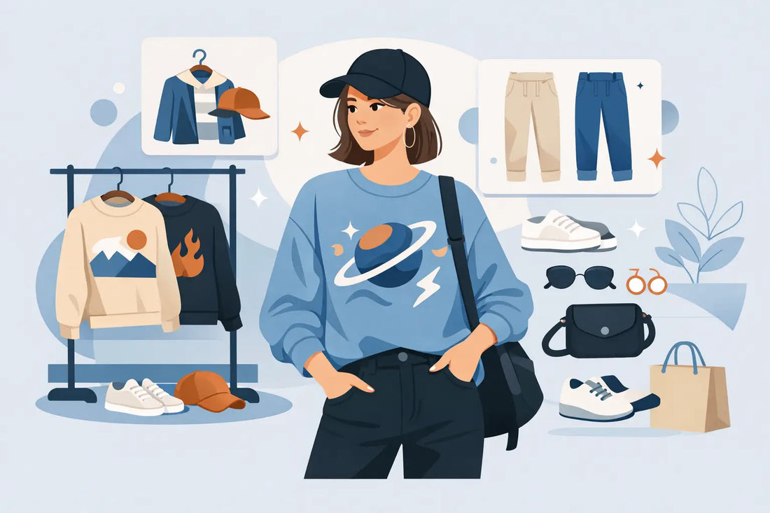 How to Style Graphic Sweatshirts Easily
