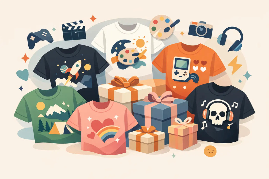 Graphic T Shirt Gift Guide for Every Personality