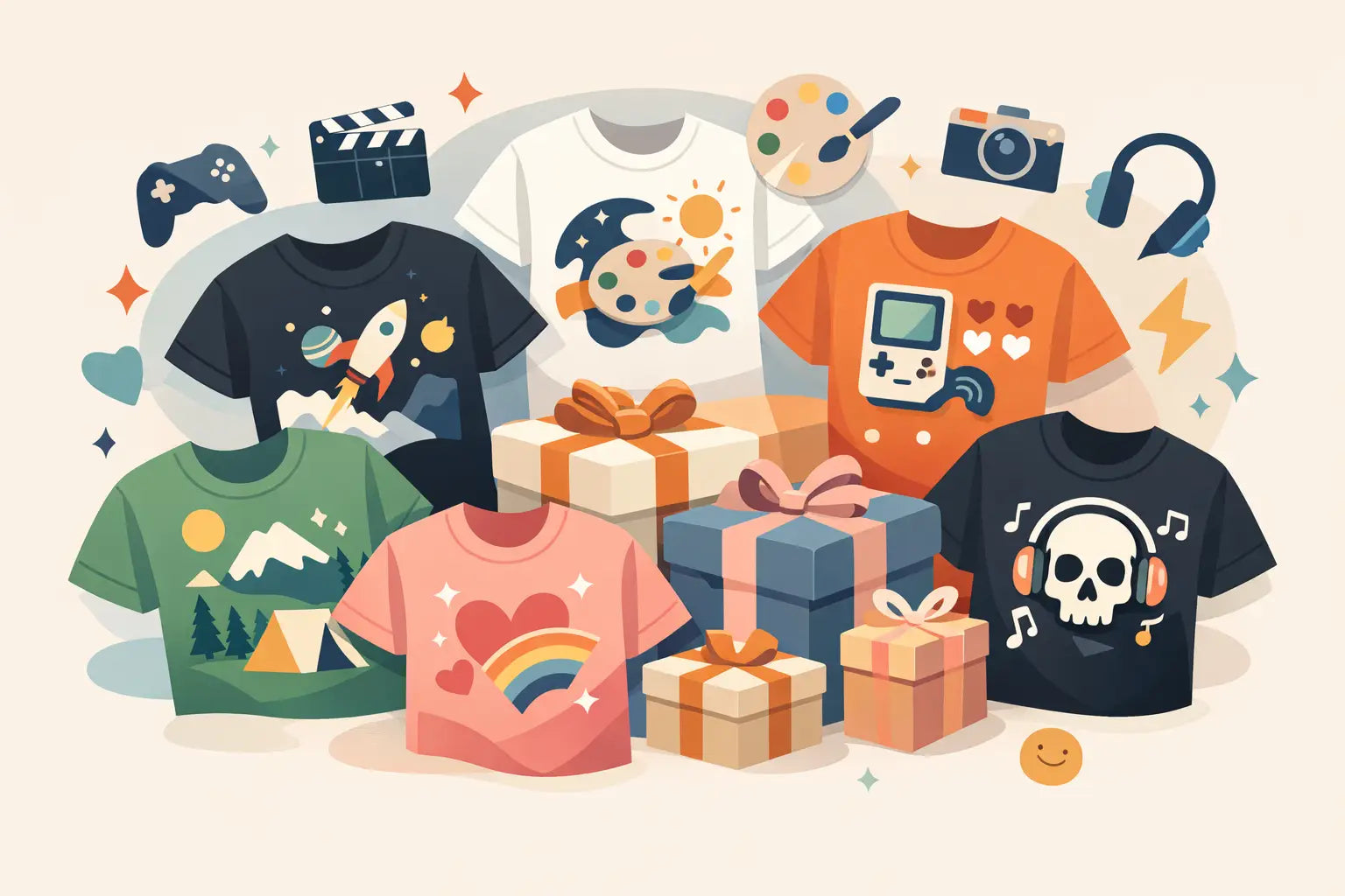 Graphic T Shirt Gift Guide for Every Personality