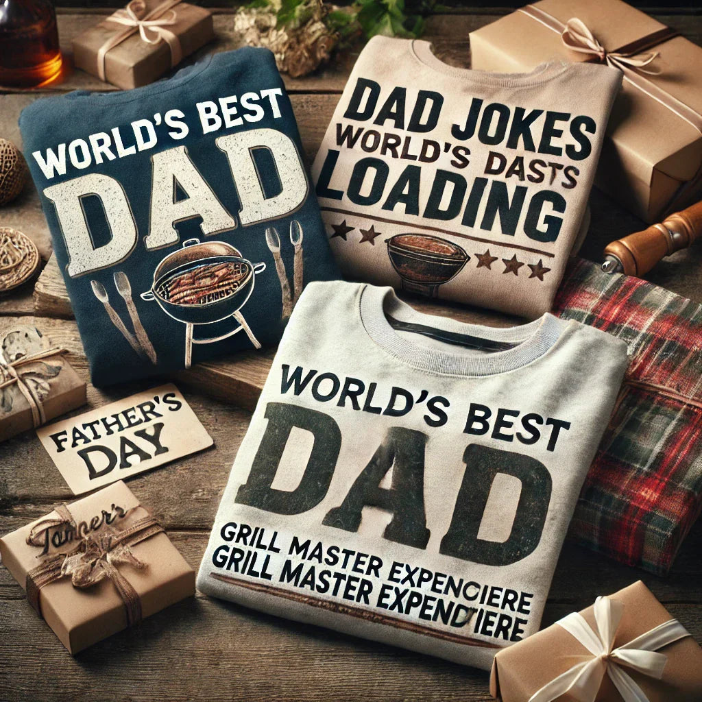 Show your dad he’s the best with this BBQ-themed T-shirt